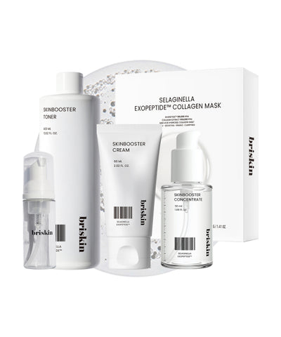 Resurrection plant exosome full set (toner + ampoule + cream + collagen pack)