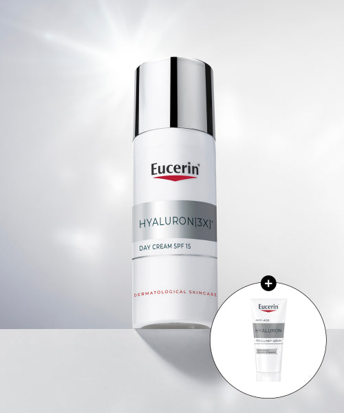EUCERIN EUCERIN Hyaluron 3X Day Cream 50ml + Serum 7ml