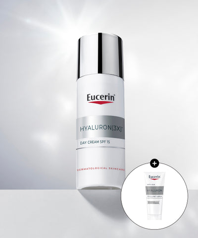EUCERIN Hyaluron 3X Day Cream 50ml + Serum 7ml