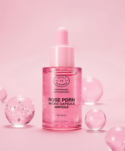 JUICE TO CLEANSE Rose PDRN Microcapsule Ampoule 30ml
