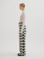 EENK EENK Pants Black/Ivory Check