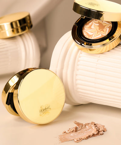 CHALLANS DE PARIS Moisture Glow Marble Pact Excellence No. 21