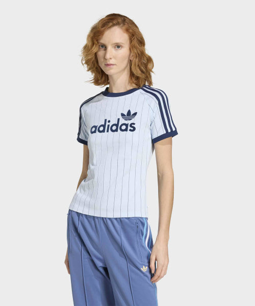 ADIDAS ADIDAS Linear Cali graphic tee - Clear Sky