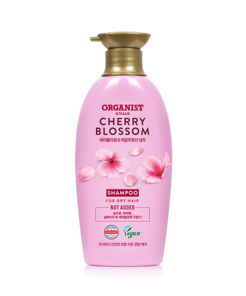 ELASTINE Organist Cherry Blossom Moisture Nutrition Shampoo 500ml (Vegan)