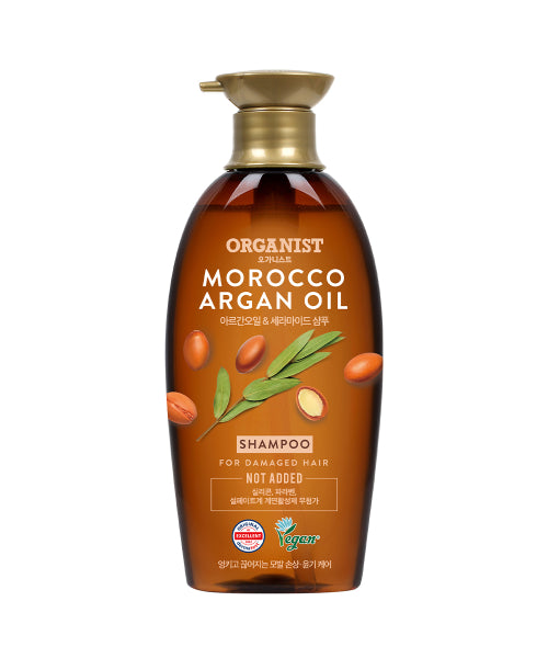 ELASTINE Organist Argan Oil Glowing Nourishing Shampoo 500ml (Vegan)