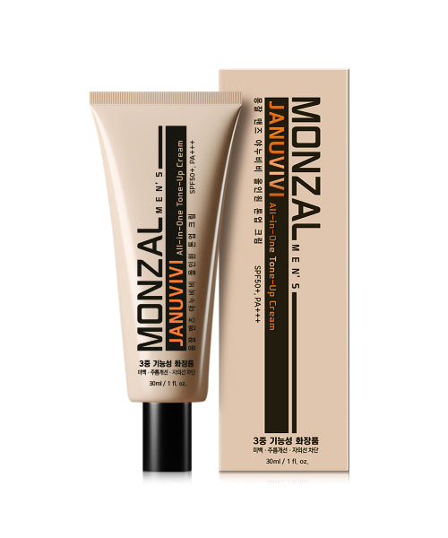 MONZAL MONZAL Men's Januvivi All-in-One Tone-Up Cream 30ml