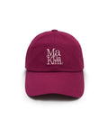 MATIN KIM MATIN KIM Ball Cap Violet