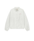 MATIN KIM MATIN KIM Small Logo Cotton Zip Up Jumper