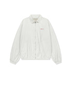 MATIN KIM MATIN KIM Small Logo Cotton Zip Up Jumper