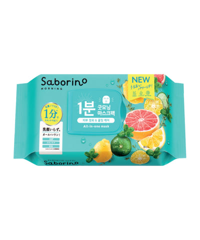 SABORINO Morning Facial Sheet Mask Minty Fresh 32 packs