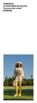 Trunk Project Crinkled T-shirt_White