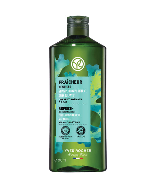 YVESROCHER Algae Refresh Shampoo 300ml