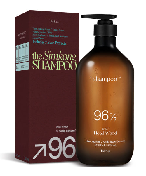 HETRAS BEAUTY Hetras Simkong Perfume Hair Loss Shampoo Large Capacity 1013ml (Hotel Wood/Flower Park)