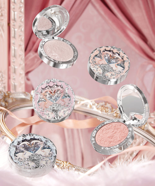 FLOWERKNOWS FLOWERKNOWS Swan Ballet Embossing Blusher - Romanticism