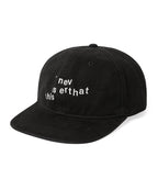 THISISNEVERTHAT THISISNEVERTHAT Broken Logo Cap Black
