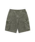THISISNEVERTHAT THISISNEVERTHAT Overdyed Corduroy Cargo Short Dark Olive