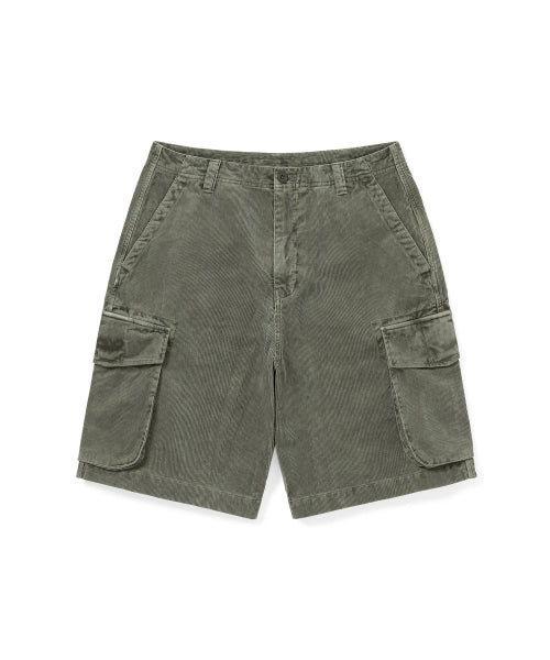 THISISNEVERTHAT THISISNEVERTHAT Overdyed Corduroy Cargo Short Dark Olive