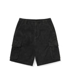 THISISNEVERTHAT THISISNEVERTHAT Overdyed Corduroy Cargo Short Washed Black