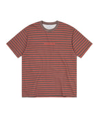 THISISNEVERTHAT THISISNEVERTHAT Printed Striped Tee Red