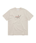 THISISNEVERTHAT THISISNEVERTHAT Stitched Birds Tee Beige