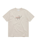 THISISNEVERTHAT THISISNEVERTHAT Stitched Birds Tee Beige