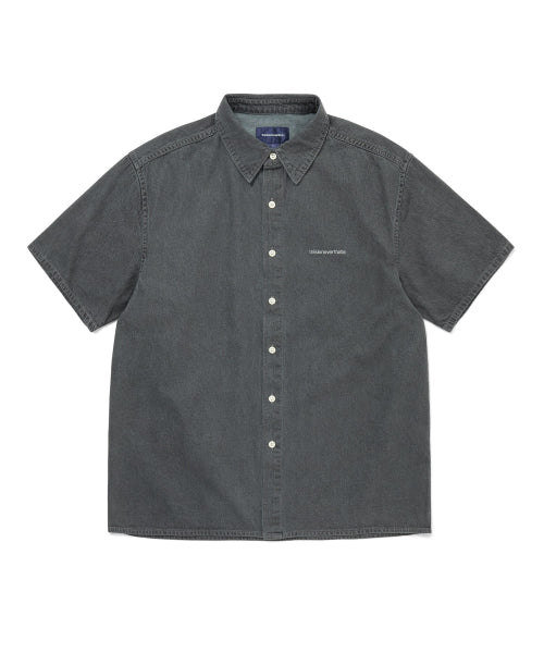 THISISNEVERTHAT THISISNEVERTHAT Washed Denim Shirt Dusty Grey
