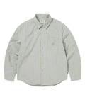 THISISNEVERTHAT THISISNEVERTHAT GD Lightning Bear Check Shirt Light Blue
