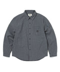 THISISNEVERTHAT THISISNEVERTHAT GD Lightning Bear Check Shirt Off Black