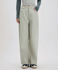 MIXXO MIXXO Curved Cotton Pants S