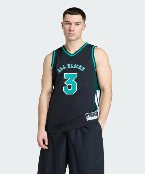 ADIDAS ADIDAS All Blacks Basketball Jersey Size
