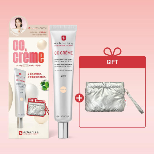 ERBORIAN ERBORIAN CC Cream Porcelain 40ml special set