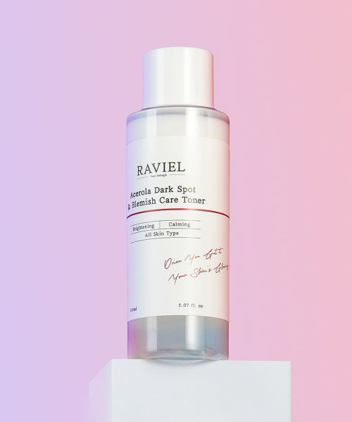 RAVIEL Acerola Vitamin C Radiance Glow Hypoallergenic Dark Spot Toner 150ml