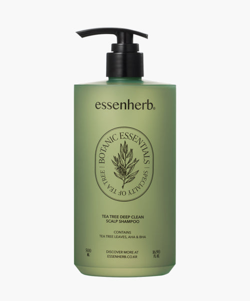 ESSENHERB Tea Tree Deep Clean Scalp Shampoo 500ml