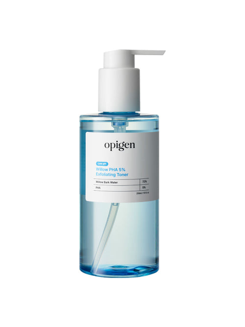 OPIGEN Mildly acidic Willow PHA 5% exfoliating toner