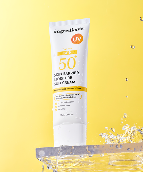 ONGREDIENTS ONGREDIENTS Skin Barrier Moisture Sun Cream SPF50