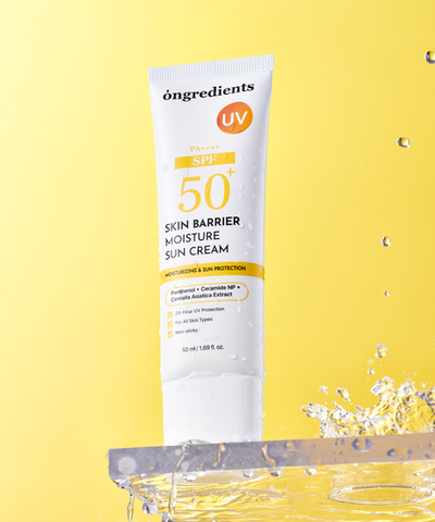 ONGREDIENTS Skin Barrier Moisture Sun Cream SPF50