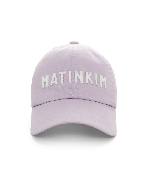 MATIN KIM MATIN KIM Applique Felt Logo Ball Cap