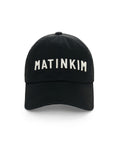 MATIN KIM MATIN KIM Applique Felt Logo Ball Cap