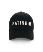 MATIN KIM MATIN KIM Applique Felt Logo Ball Cap
