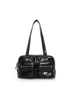 MATIN KIM MATIN KIM Double Pocket Brick Shoulder Bag