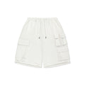 MATIN KIM MATIN KIM TERRY UTILITY POCKET BERMUDA PANTS