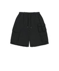 MATIN KIM MATIN KIM TERRY UTILITY POCKET BERMUDA PANTS