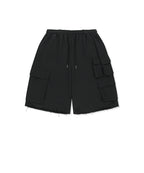 MATIN KIM MATIN KIM TERRY UTILITY POCKET BERMUDA PANTS