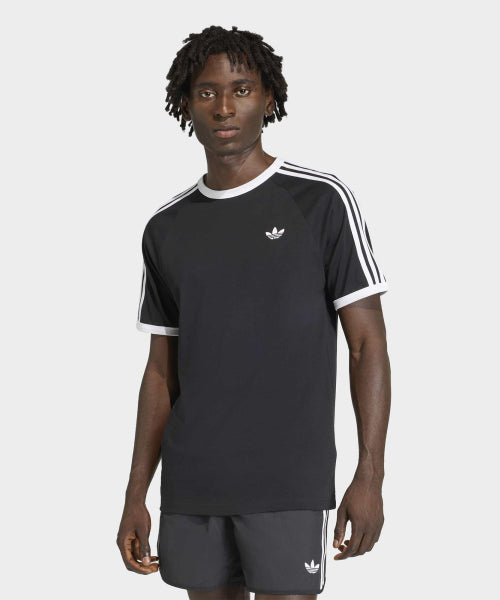 ADIDAS ADIDAS 3-Stripe T-shirt - Black