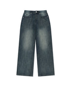 MATIN KIM MATIN KIM Denim Pants with Stud Detail