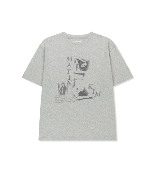 MATIN KIM MATIN KIM T-Shirt Light Grey