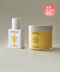 FINDIVE White Shot Vitamin C Echil Set (Vitamin C Echil 10% Serum Treatment 30ml + Bakuchiol Ampoule in Mask 200ml)