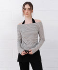 MIXXO MIXXO T-Shirt Striped Halter