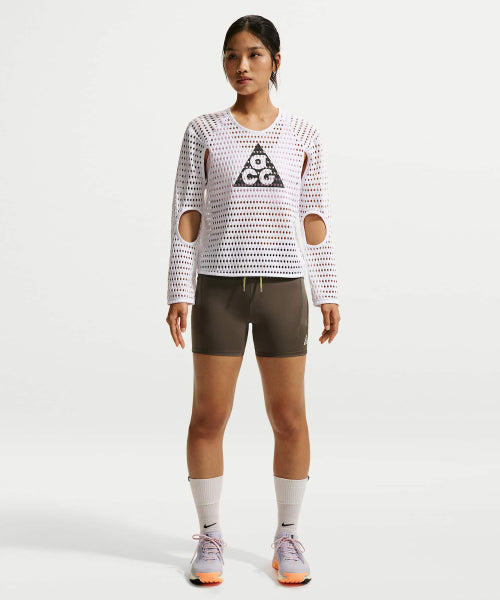 NIKE NIKE ACG Dry Fit High Waist Trail Running Shorts W - Iron Stone