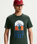 NIKE NIKE T-Shirt M - Black Spruce